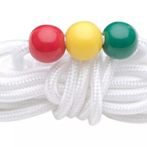 Image of a Brock String - with 3 bright beads and thick string